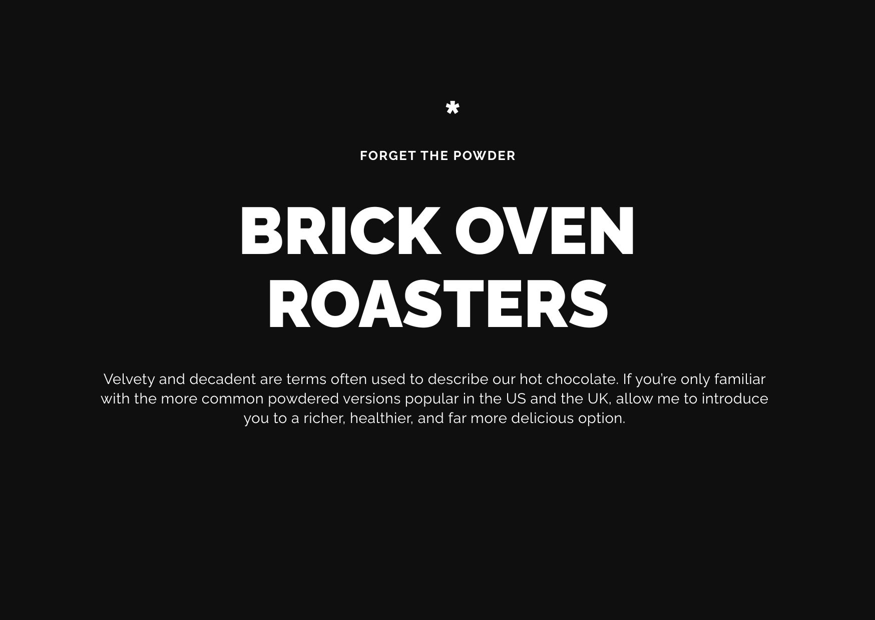 Brick Oven Roasters brand image
